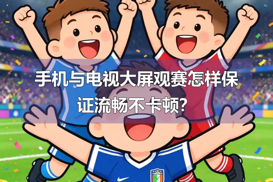 手机与电视大屏观赛怎样保证流畅不卡顿？
